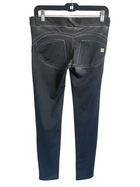 Freddy WRUP Mid Waist Full Length Gray Slim Pants Size 6